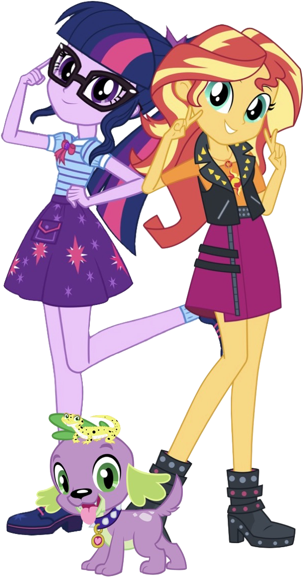 Cheezedoodle96, Boots, Bowtie, Clothes, Dog, Editor - Sci Twi My Little Pony Equestria Girls Looking At You (614x1149)