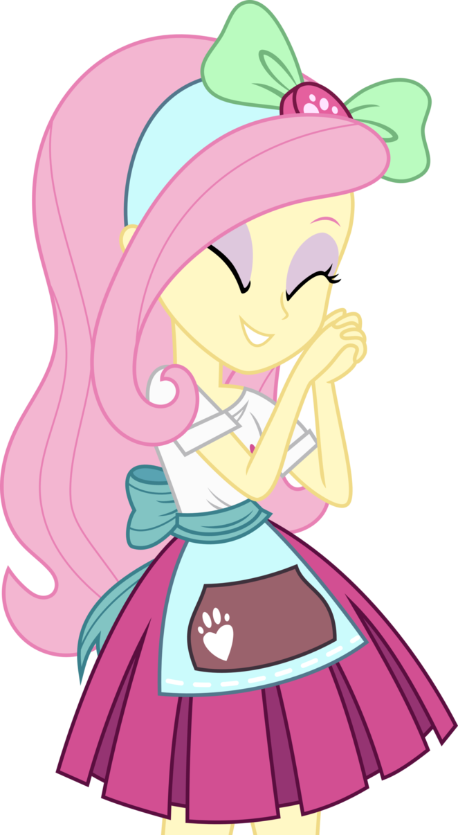 Fluttershy By Aqua-pony - My Little Pony Equestria Girls Dresses Fluttershy (662x1206)