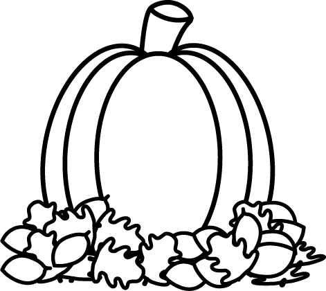 Pumpkin Black And White Black - Pumpkin Black And White Black (471x420)