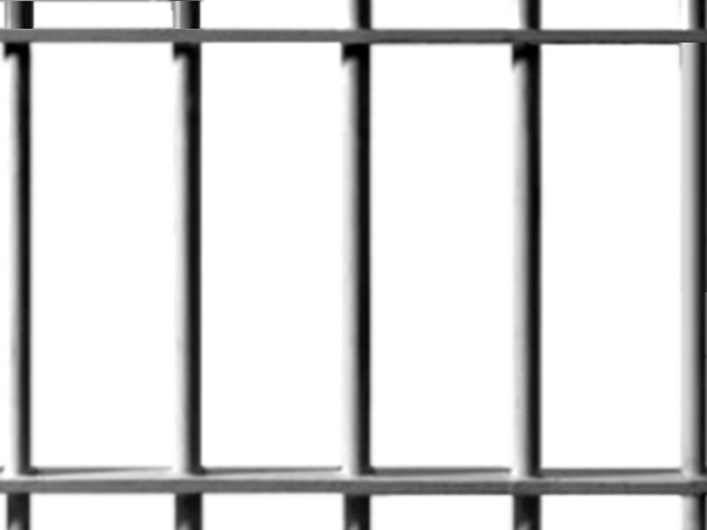 Behind Bars Cliparts - Jail Cell Bars Png (640x480)