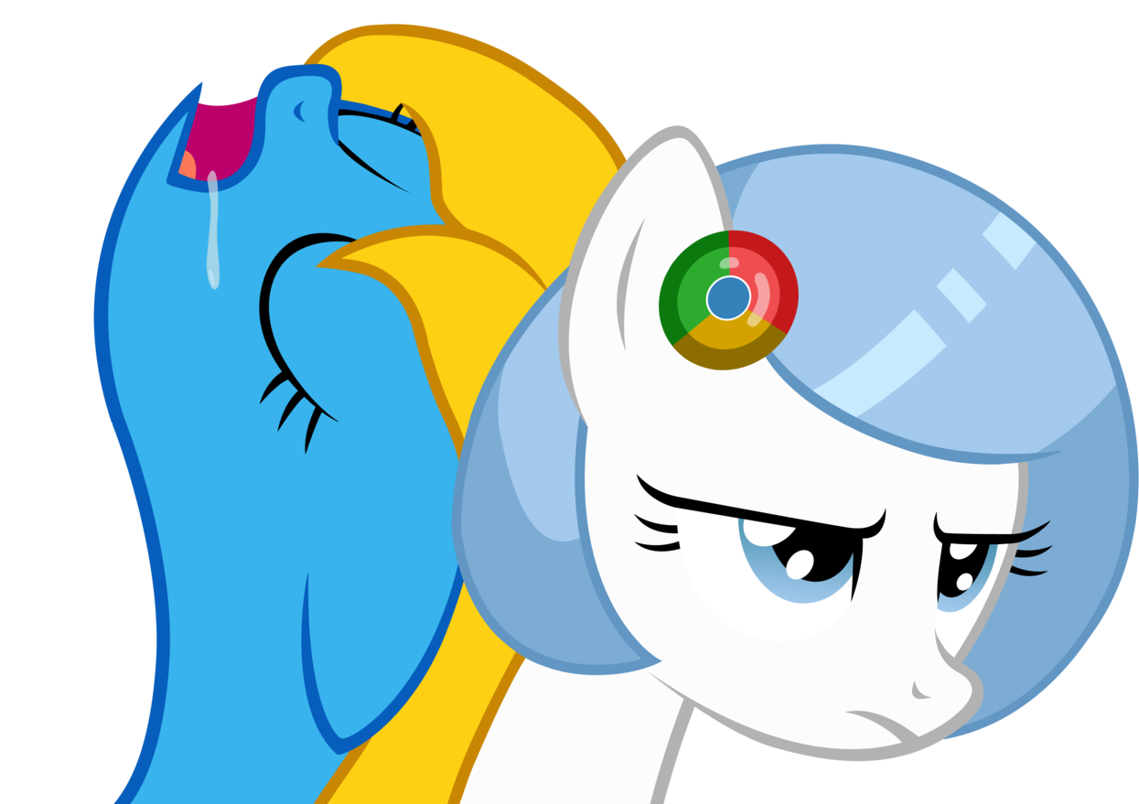 Vito, Browser Ponies, Google Chrome, Interchrome, Internet - Internet Explorer Pony (1280x878)