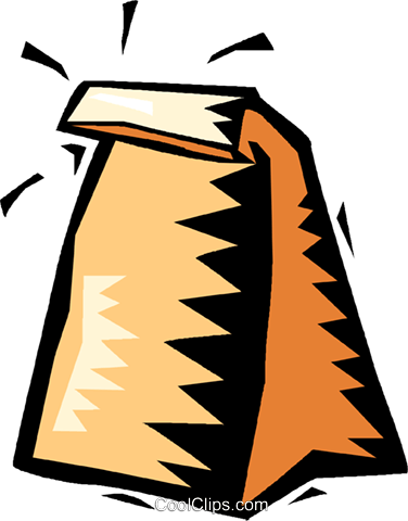 Free Brown Bag Lunch Clip Art - Bienes O Mercancias Primarias (376x480)