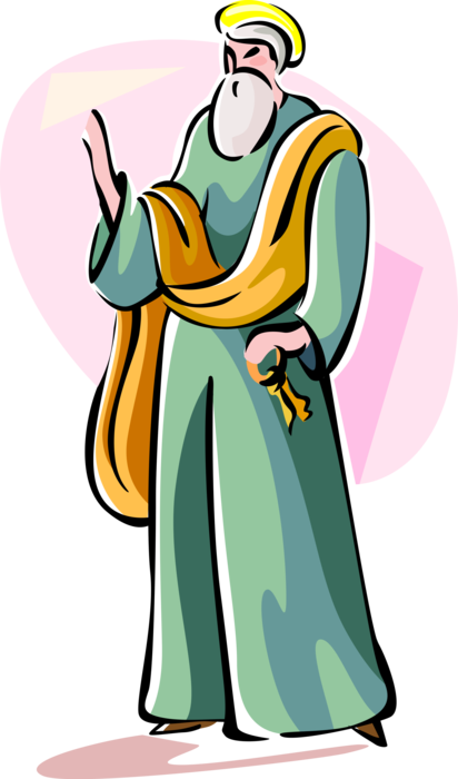 Vector Illustration Of Portuguese Religious Holiday - St Francis Of Assisi Clip (412x700)