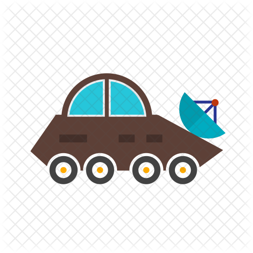 Moon Rover Icon - Illustration (512x512)