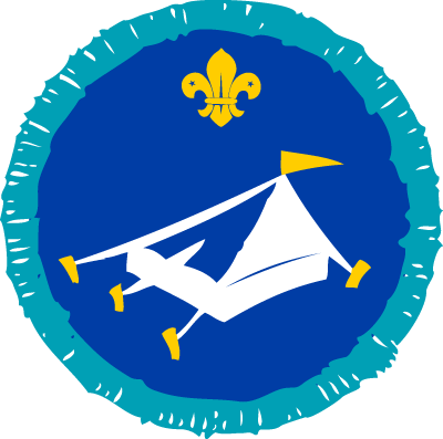 Explorer Camper Activity Badge - Scout Badges (400x397)