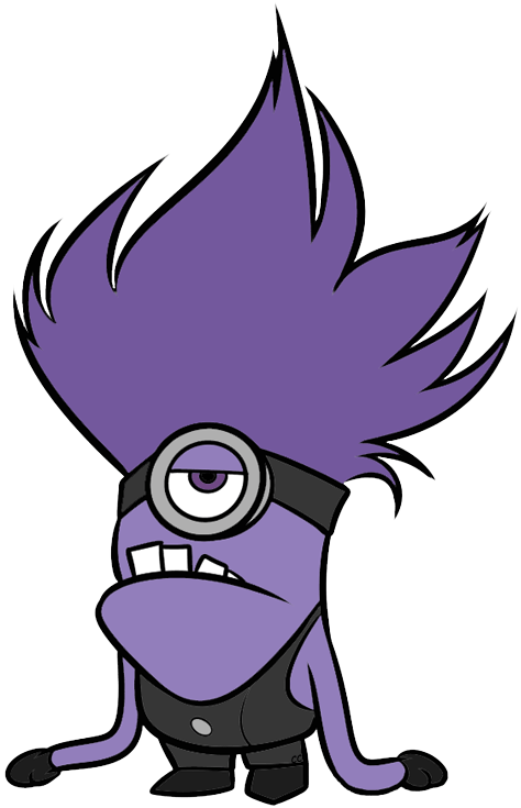 Evil Minion Clipart 4 By Rhonda - Minio (474x735)