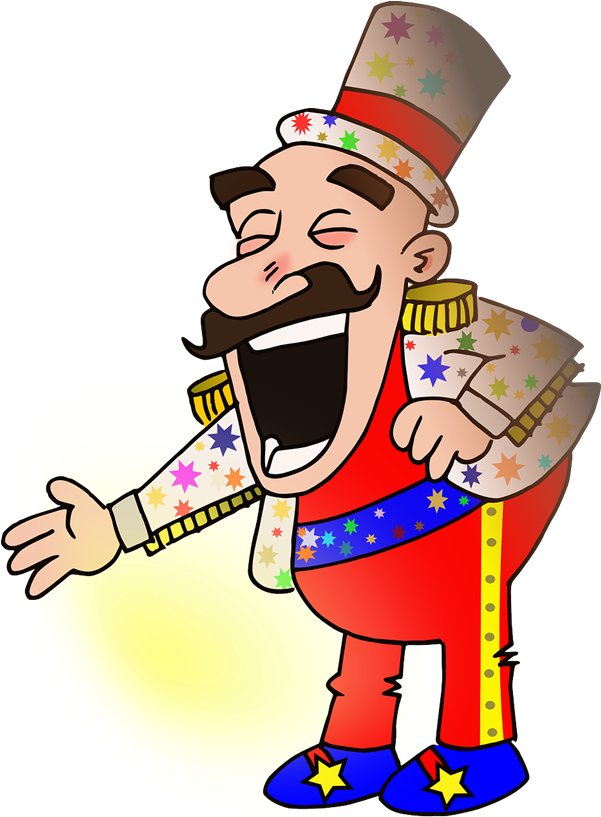 Free To Use & Public Domain Men In Uniform Clip Art - Cartoon Circus Man (600x824)