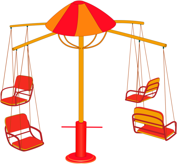 Brinquedo De Parque - Juego De Sillas Voladoras (800x711)
