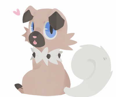 Cute Rockruff - Cute Rockruff (400x333)