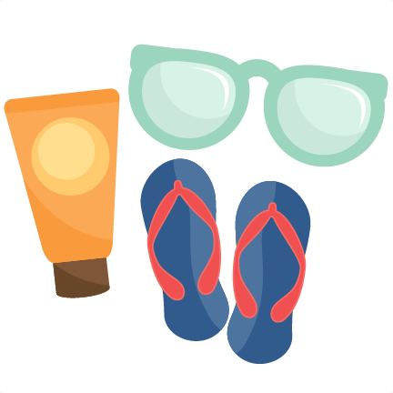 Summer Set Svg Scrapbook Title Summer Svg Cut Files - Miss Kate Summer Png (432x432)