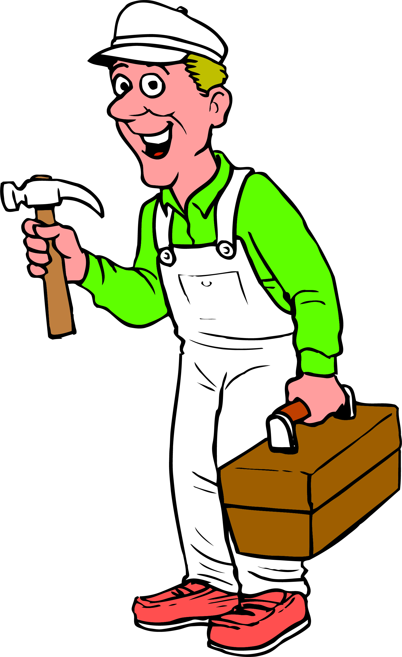Right Carpenter Clipart Png - Remonttimies (1698x2777)
