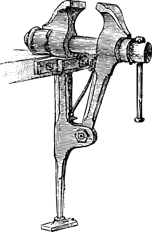 Woodworking Vice - Гайка Болт Отверка Клещи (512x781)