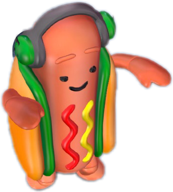 They Took My Hotdog Snapchat Meme 2017 From Face You - Bath Toy (344x382)