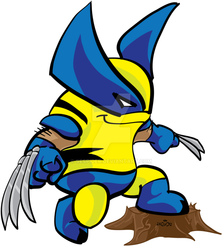 Wolverbean T-shirt By Sespider - Cartoon (774x1032)