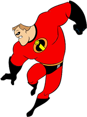 Mr Incredible Clip Art - Incredibles Clip Art (300x401)