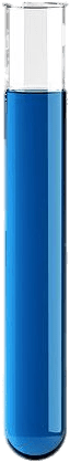 Test Tube Blue Liquid - Test Tube Science (449x449)