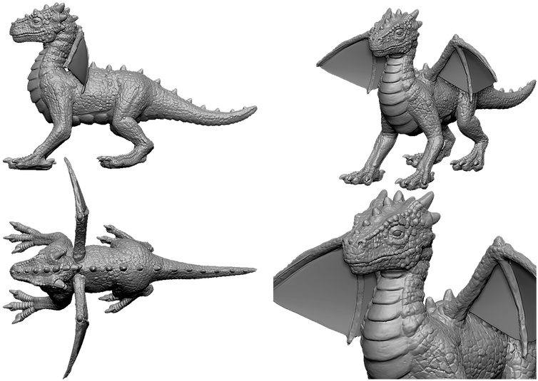 Dragon Model - Tyrannosaurus (784x554)