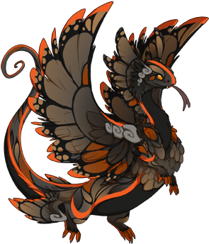 I Really Like Xxy Petals/butterfly/contour - Hooded Dodo Flight Rising (350x350)