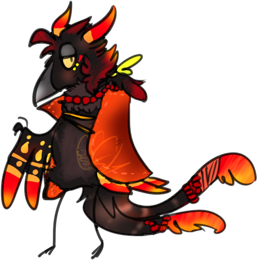 Demon Insect Legendary Creature Clip Art - Cartoon (540x600)