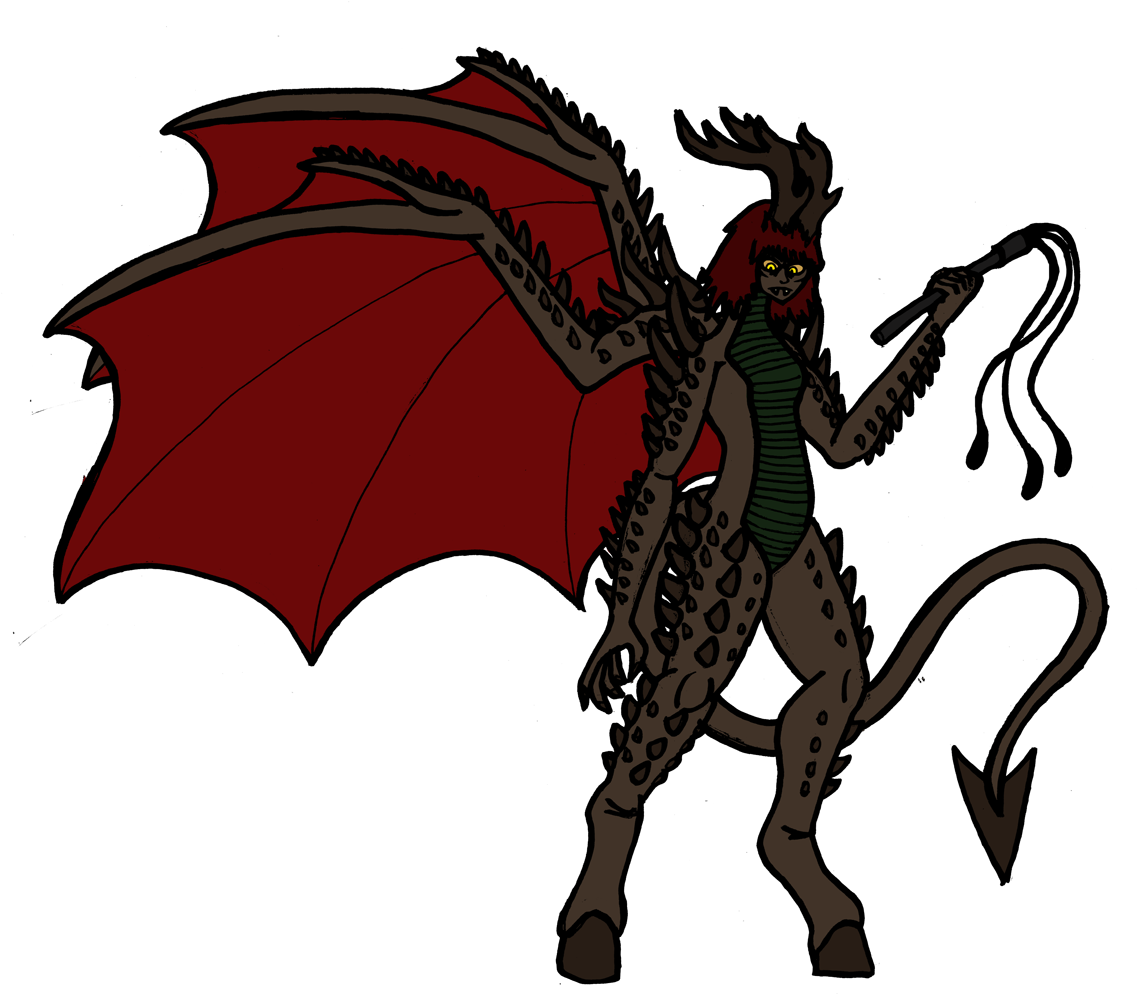 Knight Demon Animated Cartoon - Dragon (1200x1029)