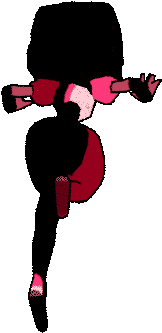 [gif] Low Poly Garnet By Porto881 - Transparent Steven Universe Gifs (320x502)