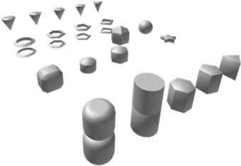 Meshpart Essentials Low Poly - Monochrome (420x420)