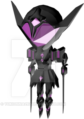 Black Lotus 3d Low Poly Render By Yukionna292 - Cartoon (1024x553)