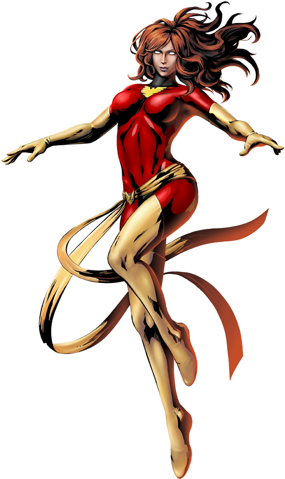Black Phoenix Cliparts - Marvel Vs Capcom 3 Phoenix (576x946)