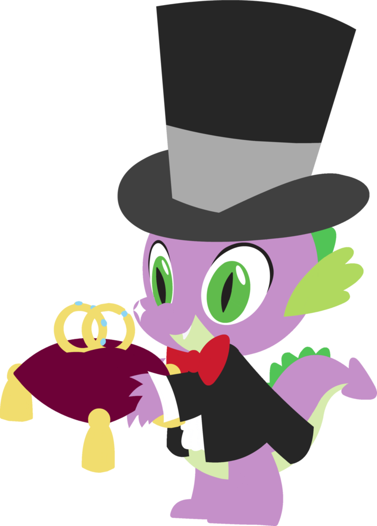 Simple Ring Bearer Spike By Blah23z - Canterlot (757x1056)
