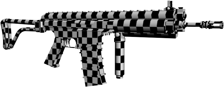 Oh And The Low Poly Came In At 1,500 Polys - Firearm (800x600)