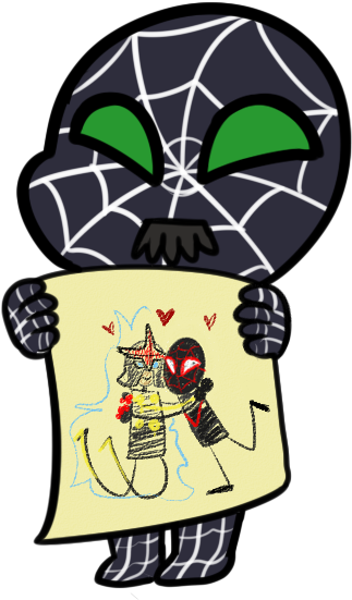 ““spidey, Are You And Nova Gonna Get Married Can I - Cartoon (444x566)