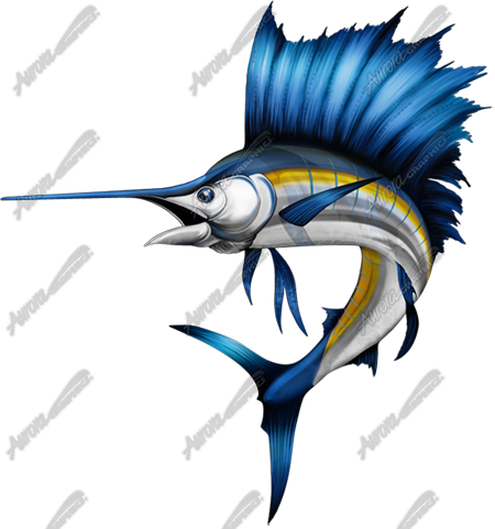 Awesome Marlin Clipart Sailfish Graphics Image Search - Sailfish Graphic (450x481)