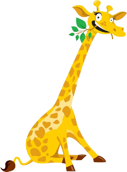 Funny Cartoon Giraffe Download - Funny Giraffe Clip Art (600x600)