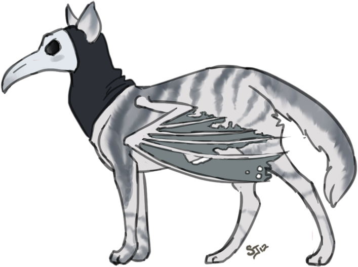 Completed Art Pickup - Greyhound (720x532)