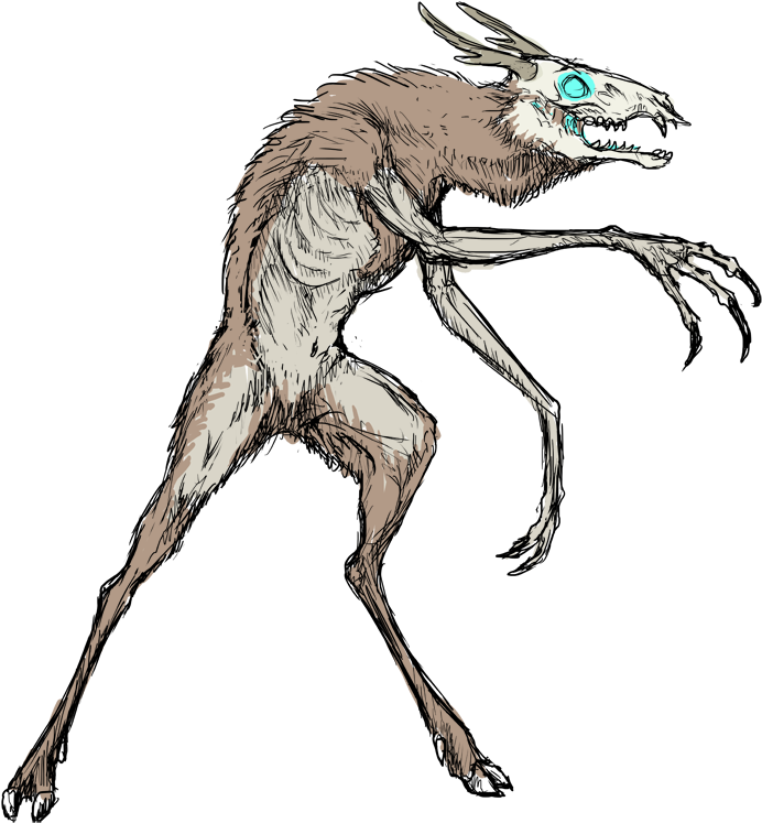 Tales Of Ostlea - Wendigo Png (700x748)