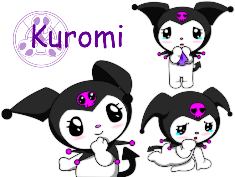 Wallpapers Kuromi And Hello Kitty - Hello Kitty And Kuromi (768x576)
