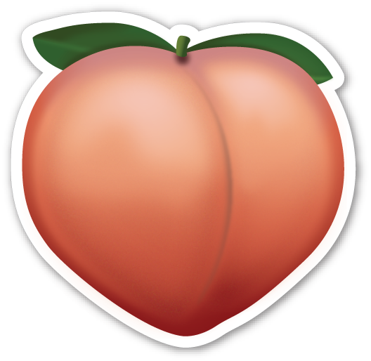 Peaches R Life My Brother Fell Over A Unstable Wall - Peach Overlay (528x514)