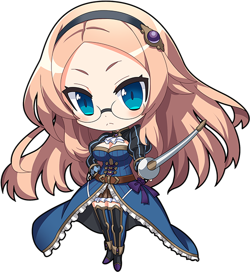 Chibi Katie - 千年戦争アイギス アクリルフッカー ケイティ タカラトミーアーツ (560x640)