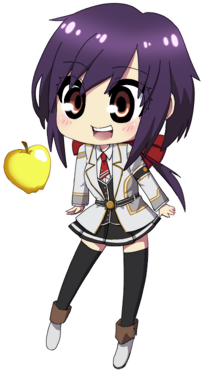 Chibi Yui Kusanagi By Narumynatsue - Kamigami No Asobi Yui Chibi (440x770)
