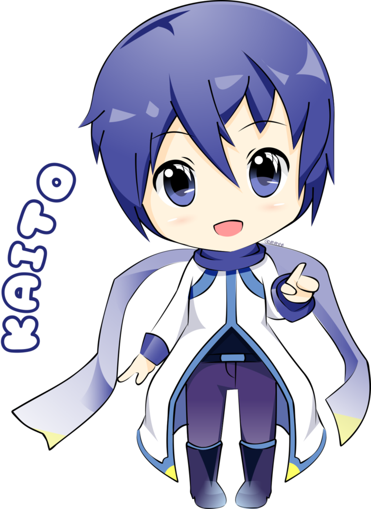 Chibi Kaito By Chibikki-ikki - Chibi Kaito (763x1046)