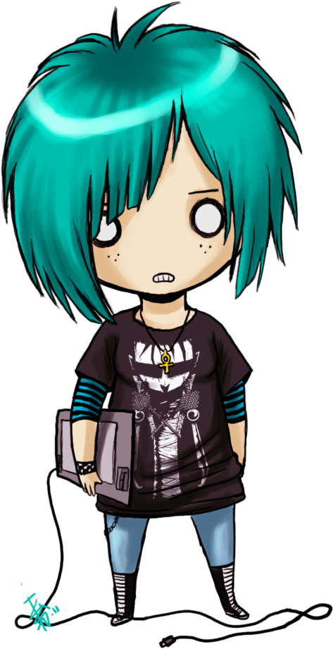 April By Oomizuao - Johnny The Homicidal Maniac (600x942)