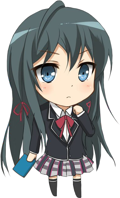 Yukino Yukinoshita Images Chibi Wallpaper And Background - My Teen Romantic Comedy Snafu Chibi (572x674)