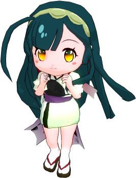 Zunko Chibi Mmd - 東北 ずん 子 エロ (350x400)