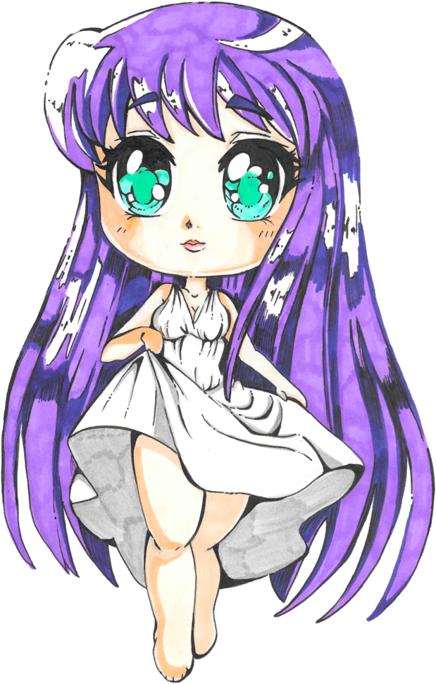 Chibi Athena Saori By Sedji - Chibi Athena (778x1027)
