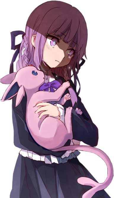 Image - - Danganronpa And Pokemon Crossover (500x750)