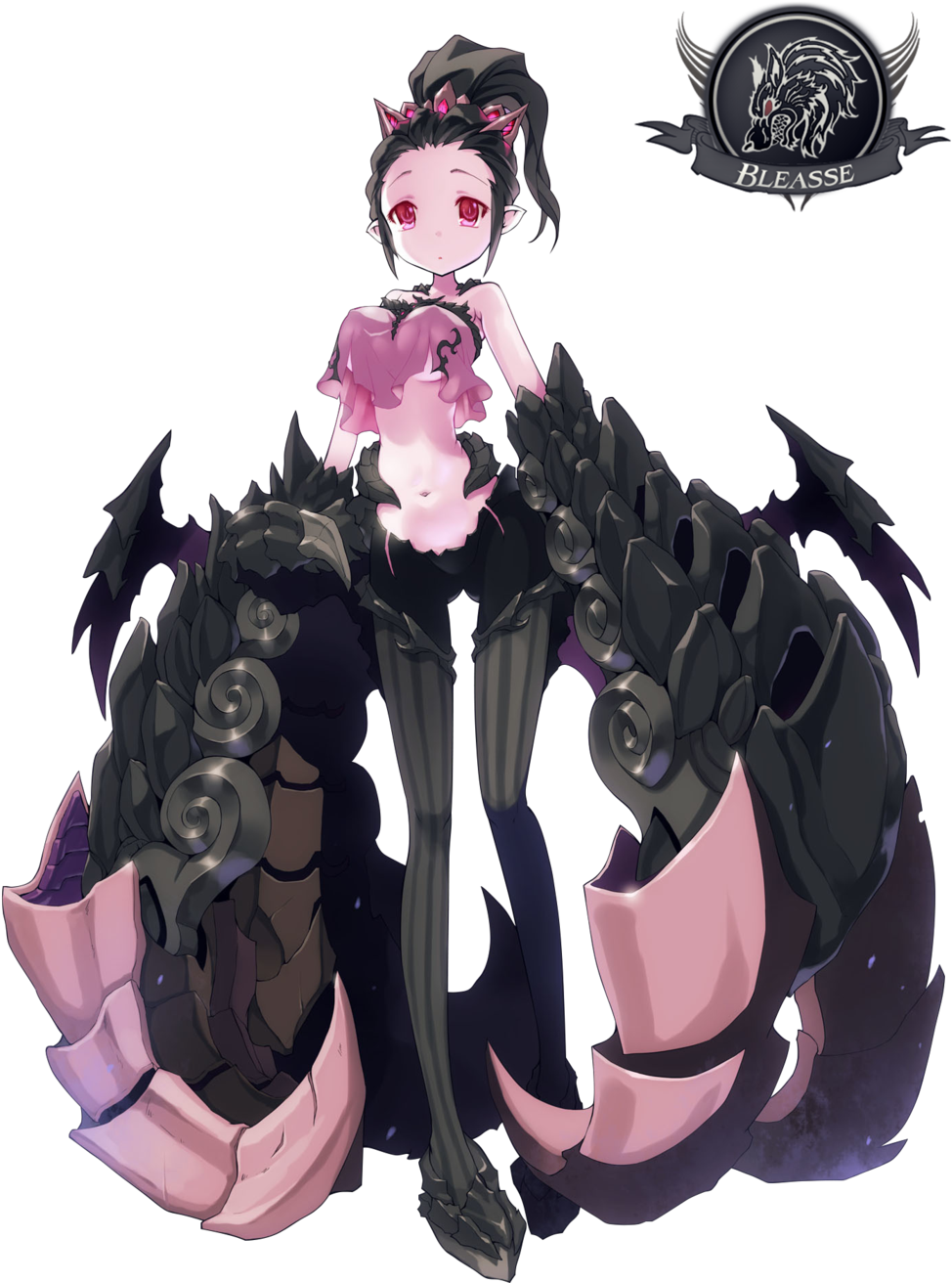 Monster Girl Render By Bleasse Monster Girl Render - Anime Monster Girl Render (1024x1407)