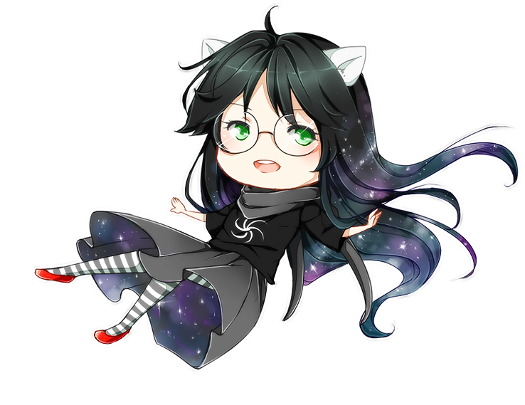 Homestuck Chibi Mangaka Fan Art Anime - Chibi Jade Harley (777x620)