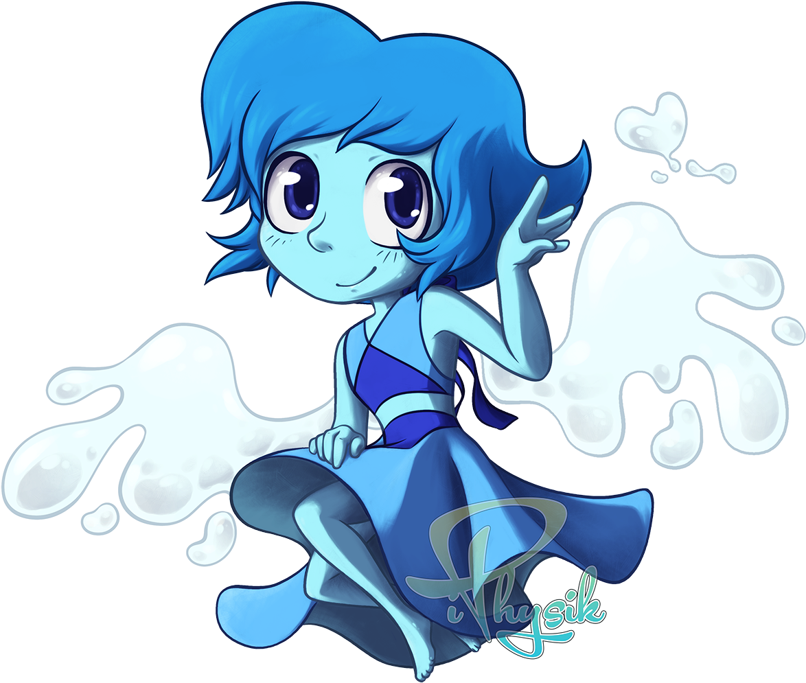 Chibi Lapis Lazuli By Iphysik Chibi Lapis Lazuli By - Lapis Lazuli Anime Chibi (1200x1030)