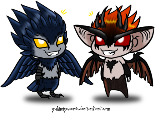 Mirai Cute Demon Crashers Dating - Cute Demonic Drawings (543x382)