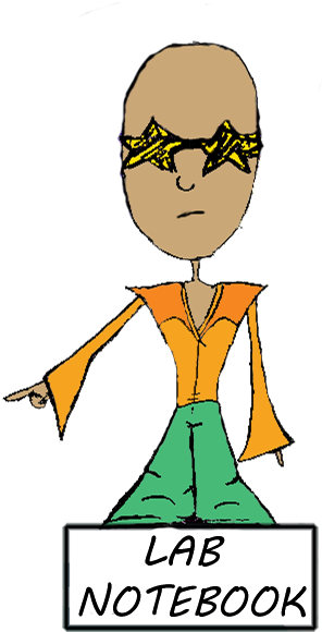 Bald-hippie - Cartoon (375x642)